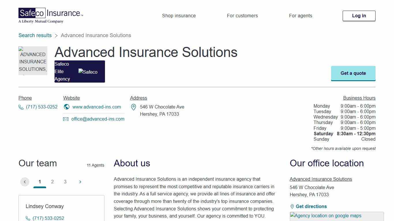Advanced Insurance Solutions